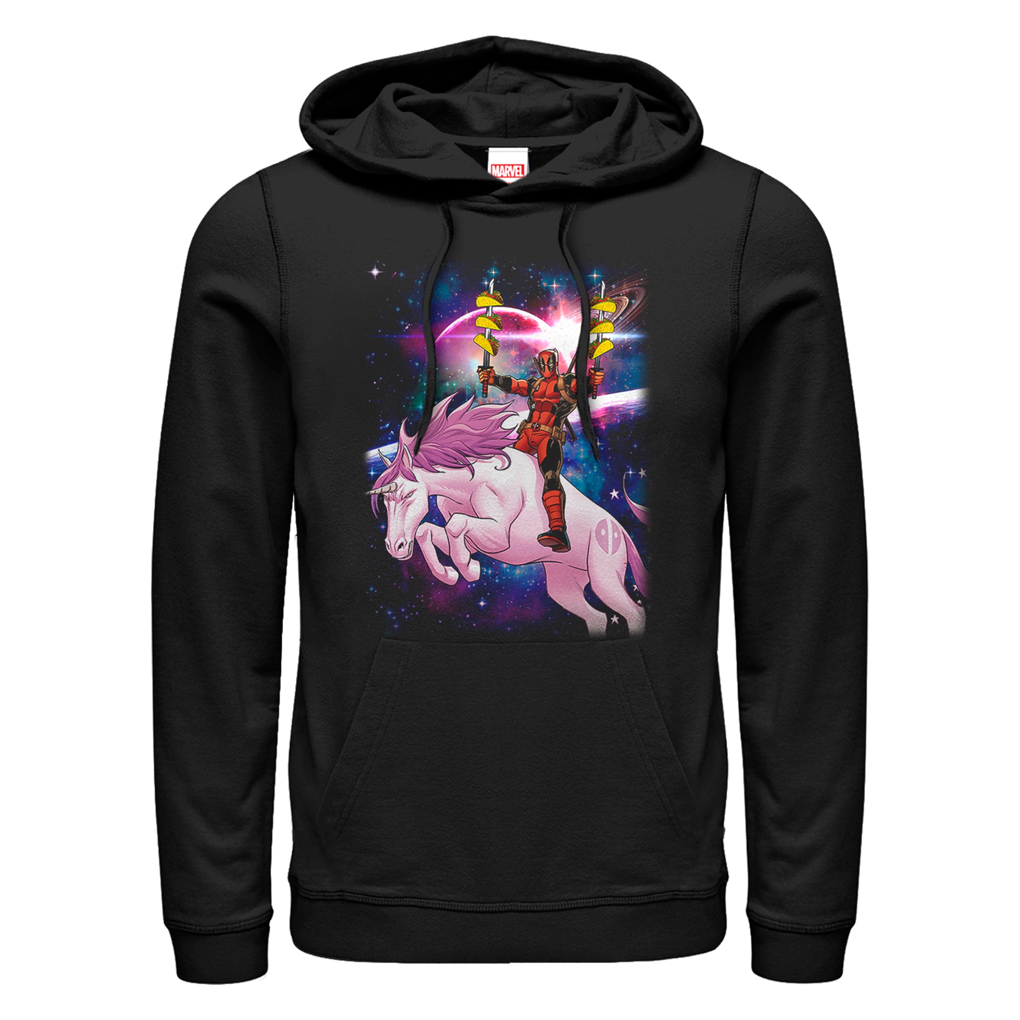 Men's Marvel Taco Unicorn Lightweight Hoodie